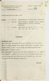 Akte 13.  Dokumente für ein Kriegsspiel im Raum Dresden - Halle - Frankfurt am Main - Erfurt (mit...