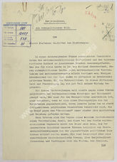 Akte 537.  Artikel von Oberst Prof. Dr. Ritter Oskar von Niedermayer: "Sowjetrussland: ein wehrpo...