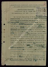Akte 570.  Manuskript von Generalmajor a.D. Emil Paschek "Schwere Abwehr der sowjetischen Wintero...