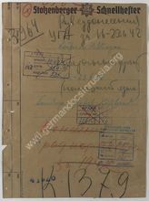 Akte 524. Unterlagen des Ic der Heeresgruppe Mitte: laufende Meldungen (16.6.-23.6.1942) 