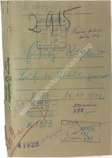 Akte 546. Unterlagen des Ic der Heeresgruppe Mitte: laufende Meldungen (8.10.-14.10.1942)  