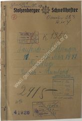 Akte 561. Unterlagen des Ic der Heeresgruppe Mitte: laufende Meldungen (11.3.-15.3.1942) 