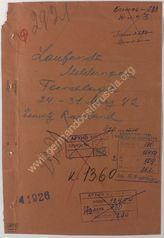Akte 509. Unterlagen des Ic der Heeresgruppe Mitte: laufende Meldungen (24.3.-31.3.1942)