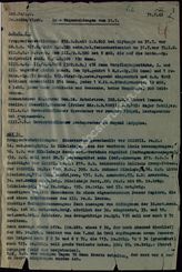 Akte 736. Unterlagen des Ic der Heeresgruppe Mitte: laufende Meldungen (27.7.-31.7.1943) 