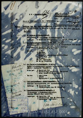 Akte 452. Bericht der Führungsabteilung 1c des Luftwaffenkommandos Ost über Partisanenbekämpfung. 
