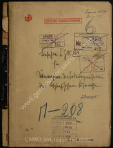 Дело 464. Распоряжения и указания командования 17-го военно-воздушного округа в рамках плана "Грюн" 1939 г. по оккупации Чехии. 
