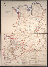 Akte 671. Karte der Kraftwerke, Umspannwerke und elektrischen Hochspannungsleitungen in Westdeutschland – Stand Oktober 1935, M 1:300.000.