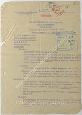 Akte 504. Unterlagen des Ic der Heeresgruppe Mitte: Funklagemeldungen der Nachrichten-Aufklärungs-Auswertestelle 2 aus den Monaten März und Dezember 1942 (einzelne Tage)