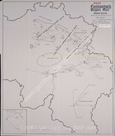Akte 264.  Heeresgruppennachrichtenführer Heeresgruppe B: Funklagekarte Belgien Heer - Stand 8.3....