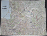 Akte 703.  Karte zu einem Manöver der Wehrmacht (AOK 1) im Raum Ostpreußen / Königsberg (Abschlusslage 4.7.1938) – Stand 4.7.1938, M 1:300.000.