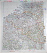 Akte 766. Unterlagen der OKH-Abteilung Fremde Heere West: Karte zu den belgischen Befestigungsanlagen – Stand 15.1.1940, M 1:300.000. 