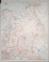 Akte 829. Unterlagen der Ic/AO-Abteilung der Führungsabteilung der Heeresgruppe B: Karte zur Gliederung der Roten Armee im europäischen Teil der UdSSR – Stand 1.4.1941, M 1:2.500.000