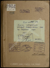 Akte 156. Tagesbefehle des Marineoberkommandos Nordsee für  Januar – März 1945. 