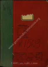 Akte 2. Unterlagen der Sanitätskompanie (mot.) 34 (34. Infanteriedivision): KTB, 1.10.1943-31.12.1944