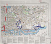 Akte 18. Stadtplan von London. Blatt 2 zu Ob.d.L. Führungsstab 1a/1c Nr. 1900/40g. Maßstab 1:20000. 