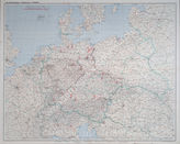 Дело 264. Зенитная артиллерия ВВС по состоянию на 16.04.1945 (карта). 
