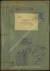 Akte 378. Unterlagen der Ib-Abteilung der 35. Infanteriedivision: KTB der Ib-Abteilung der Division, 1.10.-31.12.1944. 
