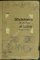Akte 649. Unterlagen des Divisionsarztes der 161. Infanteriedivision: Tätigkeitsberichte des Divisionsarztes der Division, 21.6.1941-1.7.1944 u.a. 
