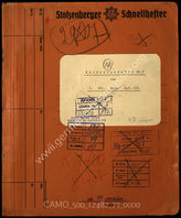 Akte 79.  Unterlagen der Ia-Abteilung des I. Bataillons des Grenadierregiments 111: KTB Nr. 7 des I. Bataillons des Grenadierregiments 111, 1.10.-31.12.1944.