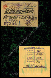 Akte 197. Unterlagen der Ia-Abteilung des Volksgrenadierregiments 953: KTB Nr. 1 des Volksgrenadierregiments 953, 5.9.-31.12.1944.