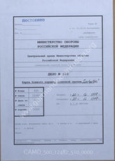 Akte 510.   Unterlagen der Ia-Abteilung der Divisions-Kampfgruppe „Gerbothe“: Stellungskarte der Divisions-Kampfgruppe „Gerbothe“ (Artillerieregimen 1551 der 551. Volksgrenadierdivision), M 1:25.000. 