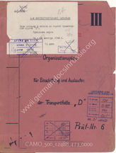 Akte 473: Unterlagen des Brückenbau-Bataillons 4: Organisationsplan der Kriegsmarinedienststelle Boulogne für Einschiffung und Auslaufen der Transportflotte „D“