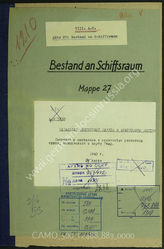 Akte 889: Unterlagen des Korpspionierführers beim Generalkommando des VIII. Armeekorps: Übersichten und Meldungen zum für „Seelöwe“ vorhandenen Schiffsraum u.a.
