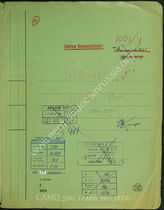 Akte 969: Unterlagen der IVa-Abteilung des Generalkommandos des XXIII. Armeekorps: Empfangsbescheinigungen für Verpflegung und Ausrüstung, Besprechungsnotizen u.a.