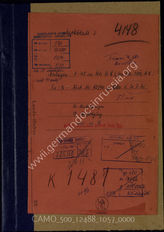 Akte 1057: Unterlagen der Ia -Abteilung des Generalkommandos des XXIX. Armeekorps: Merkblatt Nr. 2 des Versuchsstabes R für „Seelöwe“, einschließlich entsprechender Fotoberichte 