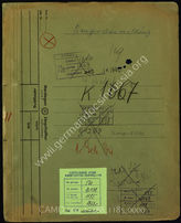 Akte 1185: Unterlagen der Ia-Abteilung der 1. Gebirgsdivision:  Seetransportanmeldungen der 4. Staffel des Verbandes für „Seelöwe“ u.a.