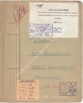 Akte 1192: Unterlagen der Ia-Abteilung der 1. Gebirgsdivision: Schiffe und Verladeübersichten der 2. Staffel der Gruppe Arko 132 (1. Transportgang)