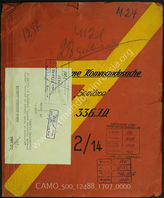 Akte 1707: Unterlagen der Ia-Abteilung der 336. Infanteriedivision: Bericht über Erfahrungen bei der Umgliederung der 28. Infanteriedivision für „Seelöwe“, Erfahrungsberichte zu den Vorbereitungen für das Unternehmen u.a. 