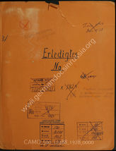 Akte 1928: Unterlagen der Ia-Abteilung des Kommandostabes Antwerpen: Verzeichnis von Anmarschstraßen, Dienstanweisungen für den Abruf- und Verkehrsoffiziere, Übersichten zu Fernsprech- und Befehlsstellen im Hafen von Antwerpen, Besprechungsnotizen 