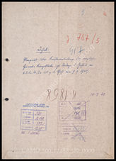 Akte 582: Unterlagen der Ia-Abteilung des AOK 16: Kartenskizze zur Kräfteverteilung der englischen Home-Fleet 