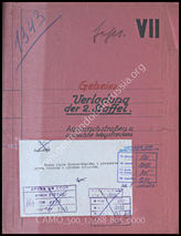 Akte 805: Unterlagen der Ia-Abteilung des Generalkommandos des VII. Armeekorps: Karten zur Verladung der 2. Staffel – Anmarschstraßen und schlechte Wegstrecken zum Hafen von Boulogne-sur-Mer 
