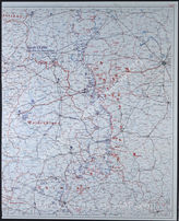 Дело 236:  Документация Ia-департамента Главного командования группы армий «Центр»: карта расположения группы армий, армий, армейских корпусов, а также подразделений и группировок Красной Армии  на  германо-советском фронте по состоянию на 02/03.09.1941