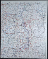 Дело 239:  Документация Ia-департамента Главного командования группы армий «Центр»: карта расположения группы армий, армий,  армейских корпусов,  а также подразделений и группировок Красной Армии  на  германо-советском фронте по состоянию на 05/06.09.1941