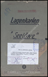 Akte 939: Unterlagen der Ia-Abteilung des Generalkommandos des XIII. Armeekorps: Lagekarten für „Seelöwe“ – Flakschutz der Einladehäfen, Zielraumkarten, Marschkarte zu den Verladeräumen