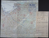 Akte 313. Unterlagen der Operationsabteilung IIIb des Generalstabs des Heeres bei OKH: Lagekarte der Heeresgruppe Nord – Stand 11.3.1944, M 1:300.000.