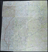 Akte 113:  Unterlagen der Ia-Abteilung des Oberkommandos der Heeresgruppe Mitte: Lagekarte der Einheiten und Verbände der Heeresgruppe Mitte – Stand 1.8.1941