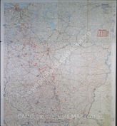 Дело 568: Документы отдела IIIb оперативного управления Генерального штаба при ОКХ: карта «Положение на Востоке» - Карта, показывающая положение войск вермахта на германо-советском фронте, включая положение частей Красной Армии, по состоянию на 11.01.1943