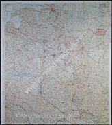 Дело 594: Документы отдела IIIb оперативного управления Генерального штаба при ОКХ: карта «Положение на Востоке» - Карта, показывающая положение войск вермахта на германо-советском фронте, включая положение частей Красной Армии, по состоянию на 06.02.1943