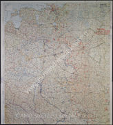Дело 609: Документы отдела IIIb оперативного управления Генерального штаба при ОКХ: карта «Положение на Востоке» - Карта, показывающая положение войск вермахта на германо-советском фронте, включая положение частей Красной Армии, по состоянию на 21.02.1943