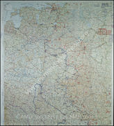 Дело 626: Документы отдела IIIb оперативного управления Генерального штаба при ОКХ: карта «Положение на Востоке» - Карта, показывающая положение войск вермахта на германо-советском фронте, включая положение частей Красной Армии, по состоянию на 10.03.1943