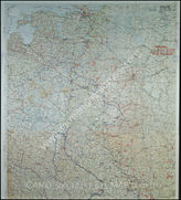 Дело 635: Документы отдела IIIb оперативного управления Генерального штаба при ОКХ: карта «Положение на Востоке» - Карта, показывающая положение войск вермахта на германо-советском фронте, включая положение частей Красной Армии, по состоянию на 19.03.1943