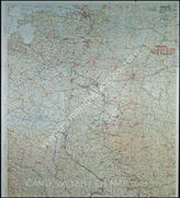 Дело 636: Документы отдела IIIb оперативного управления Генерального штаба при ОКХ: карта «Положение на Востоке» - Карта, показывающая положение войск вермахта на германо-советском фронте, включая положение частей Красной Армии, по состоянию на 20.03.1943