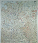 Дело 644: Документы отдела IIIb оперативного управления Генерального штаба при ОКХ: карта «Положение на Востоке» - Карта, показывающая положение войск вермахта на германо-советском фронте, включая положение частей Красной Армии, по состоянию на 28.03.1943