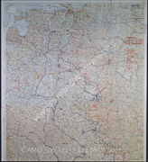 Дело 674: Документы отдела IIIb оперативного управления Генерального штаба при ОКХ: карта «Положение на Востоке» - Карта, показывающая положение войск вермахта на германо-советском фронте, включая положение частей Красной Армии, по состоянию на 27.04.1943