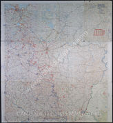 Дело 570: Документы отдела IIIb оперативного управления Генерального штаба при ОКХ: карта «Положение на Востоке» - Карта, показывающая положение войск вермахта на германо-советском фронте, включая положение частей Красной Армии, по состоянию на 13.01.1943