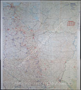 Дело 574: Документы отдела IIIb оперативного управления Генерального штаба при ОКХ: карта «Положение на Востоке» - Карта, показывающая положение войск вермахта на германо-советском фронте, включая положение частей Красной Армии, по состоянию на 17.01.1943